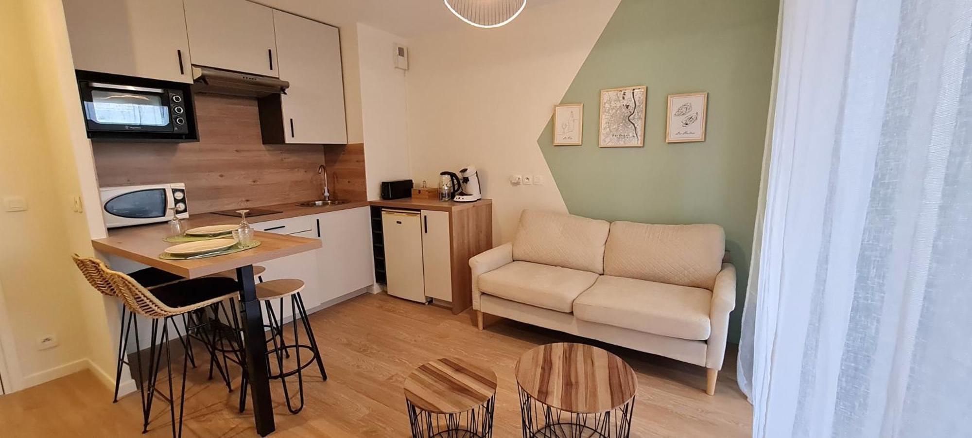 Ferienwohnung Coquet T2 Pied Bordeaux Bègles Exterior foto